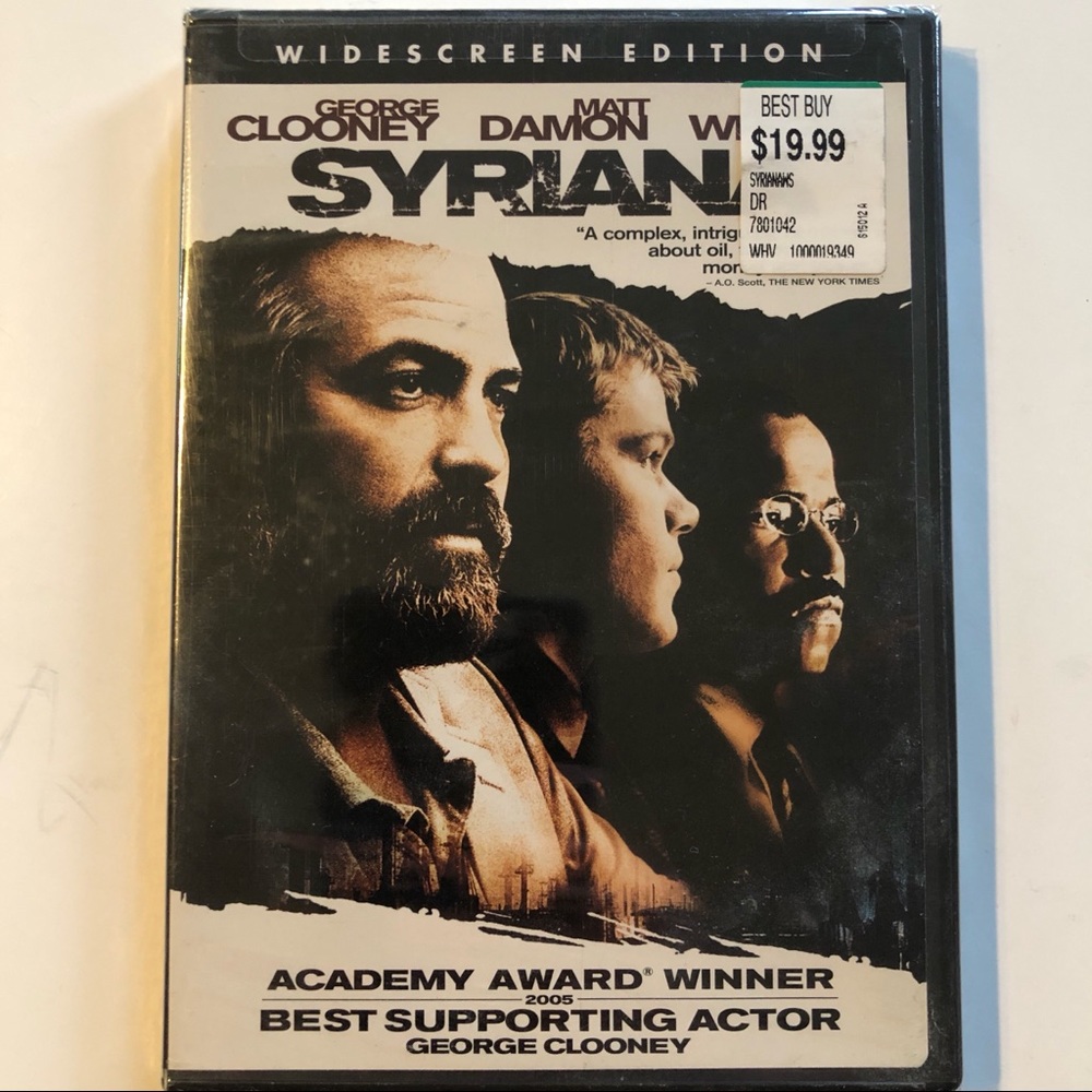 SYRIANA DVD (widescreen edition)